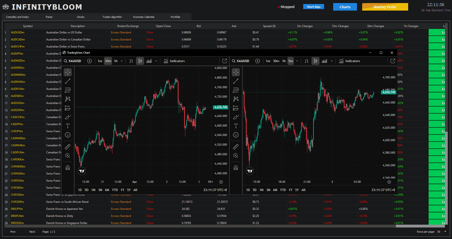 Infinity Bloom Terminal